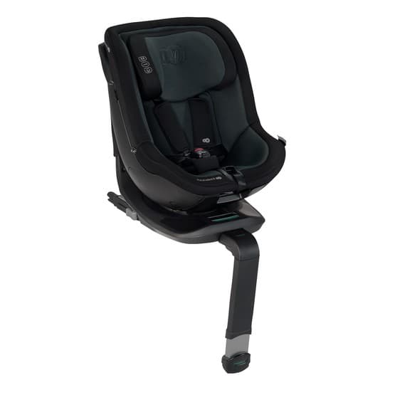 Bilbarnstol - I-Guard I-koko 40-105 cm Grafiittimusta