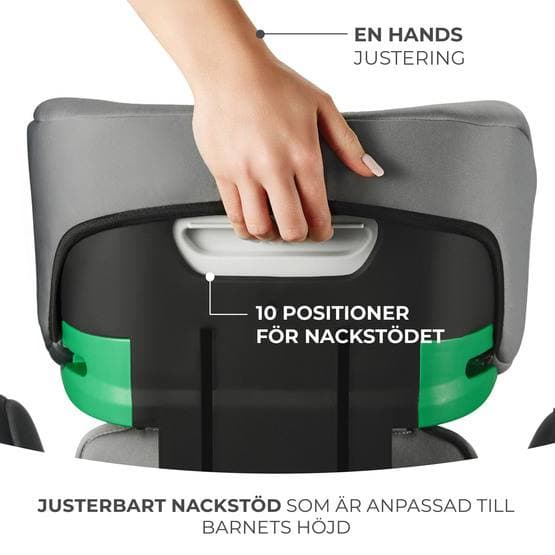 Bilbarnstol - I-Spark I-koko 100-150 cm Pinkki