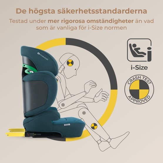 Bilbarnstol - Xpand 2 I-Størrelse 100-150 Cm Havneblå