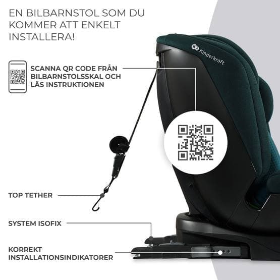 Autostol - Xpedition 2 I-Størrelse 40-150Cm Blå