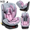 Miniatyrbild 1 av 5: BEBELISSIMO - Isofix bilbarnstol - 360° vridbar - 40-150cm - 0-36kg - i-size EOLE - rosa