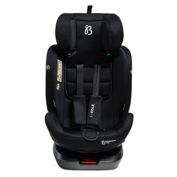 BEBELISSIMO - Isofix bilbarnstol - 360° vridbar - 40-150cm - 0-36kg - i-size EOLE - svart