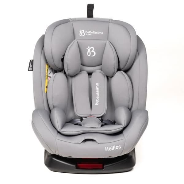 BEBELISSIMO - Bilbarnstol Isofix - svängbar 360 ° - 40-150 cm - (0-36 kg) - Hellios - grå - R129 i-size