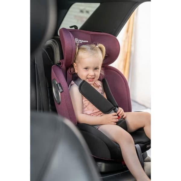 BEBELISSIMO - Bilbarnstol Isofix - svängbar 360 ° - 40-150cm - (0-36kg) - Hellios - beige/svart - R129 i-size