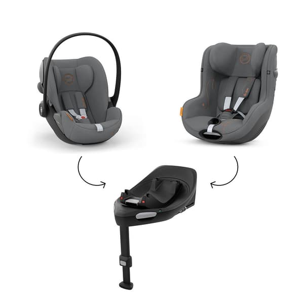 Cybex Sirona G I-size Bilbarnstol Grå