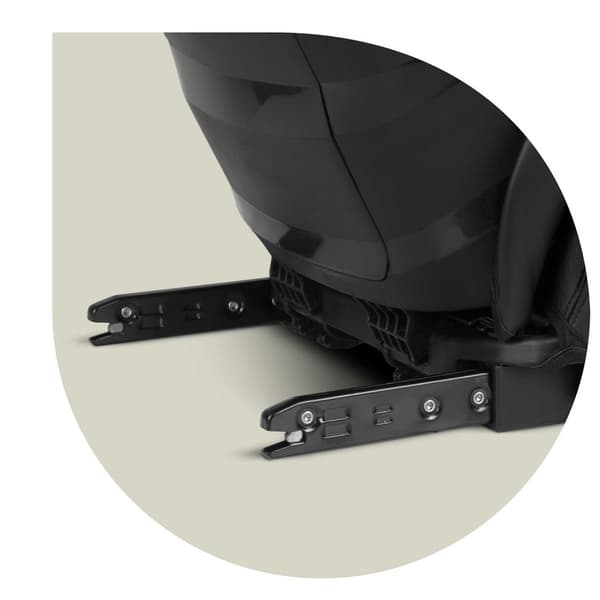 Nukido Louis Autostol Sort/Grå 15-36kg ISOFIX