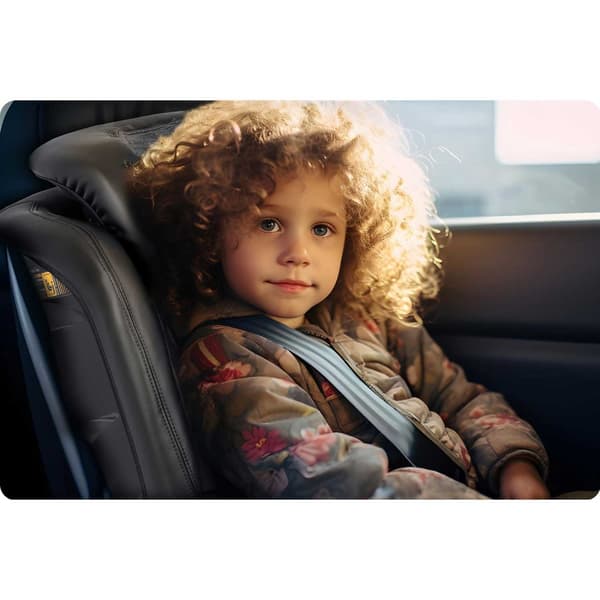 Nukido Louis Autostol Sort/Grå 15-36kg ISOFIX