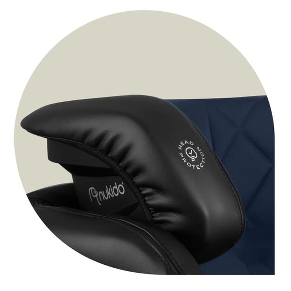 Nukido Louis Autostol Sort/Navy 15-36kg ISOFIX