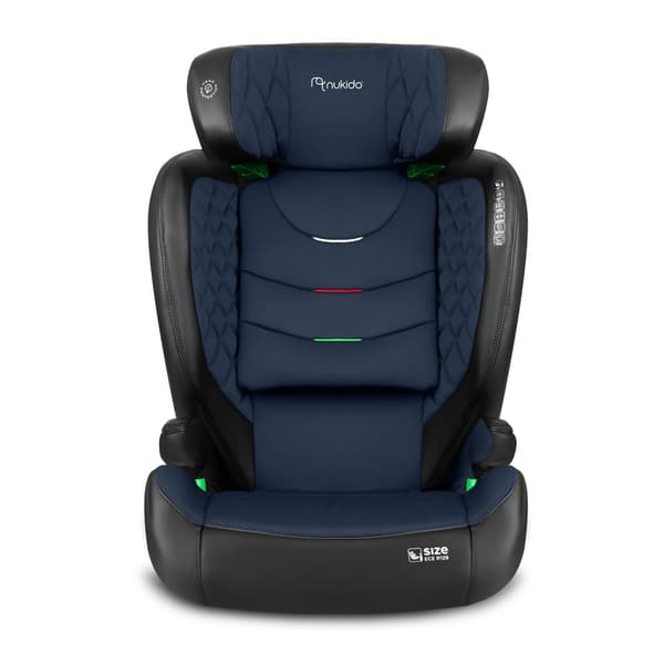Nukido Louis Autostol Sort/Navy 15-36kg ISOFIX