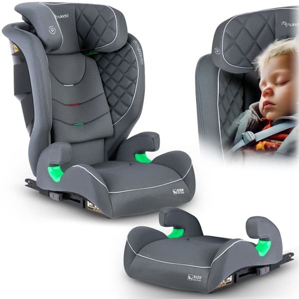 Nukido Louis autostol grå 15-36 kg ISOFIX