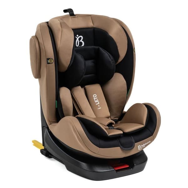 BEBELISSIMO - Isofix bilbarnstol - 360° vridbar - 40-150cm - 0-36kg - i-size - Leto - beige - sidoskydd