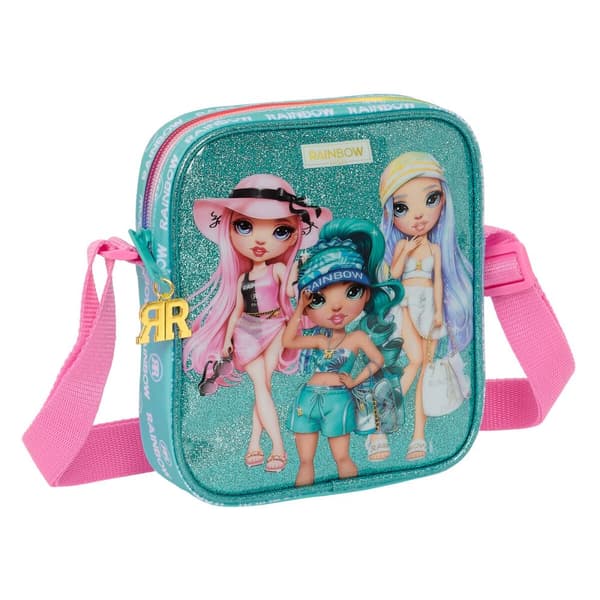 Skulderbag Rainbow High Paradise Turkis 16 x 18 x 4 cm