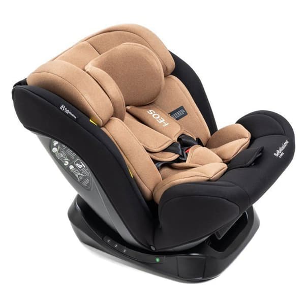 BEBELISSIMO - I-size bilbarnstol - grupp 0+/1/2/3 - (0-36kg) - Liggande - 40 -150cm - i-EOS - beige