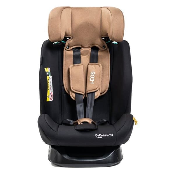 BEBELISSIMO - I-size bilbarnstol - grupp 0+/1/2/3 - (0-36kg) - Liggande - 40 -150cm - i-EOS - beige