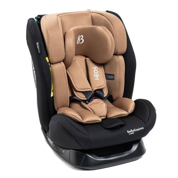 BEBELISSIMO - I-size bilbarnstol - grupp 0+/1/2/3 - (0-36kg) - Liggande - 40 -150cm - i-EOS - beige