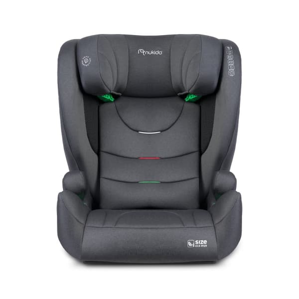 Nukido Louis Soft turvaistuin, harmaa, 15-36 kg ISOFIX