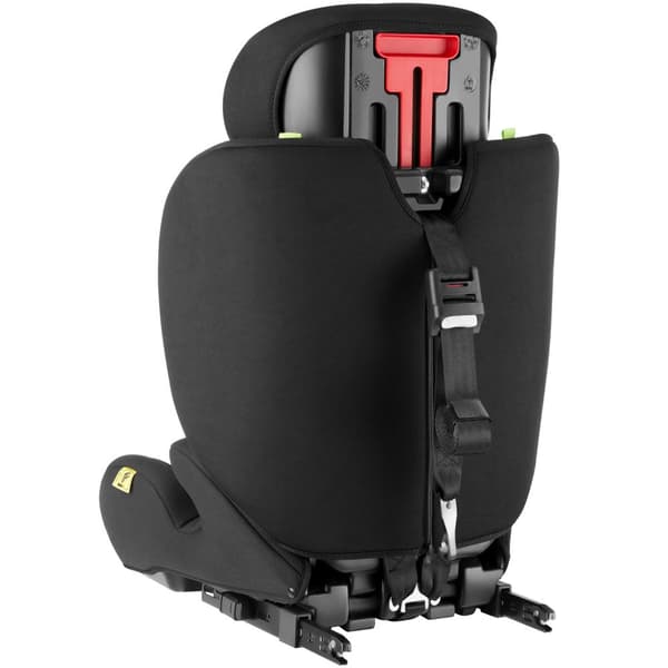 Autostol Emely, 5-punktssele, i-Size godkendelse, med ISOFIX - mørkegrå/sort