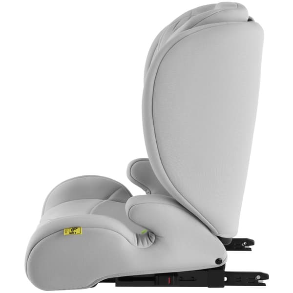 Autostol Levi, i-Size godkendelse, med ISOFIX - lysegrå