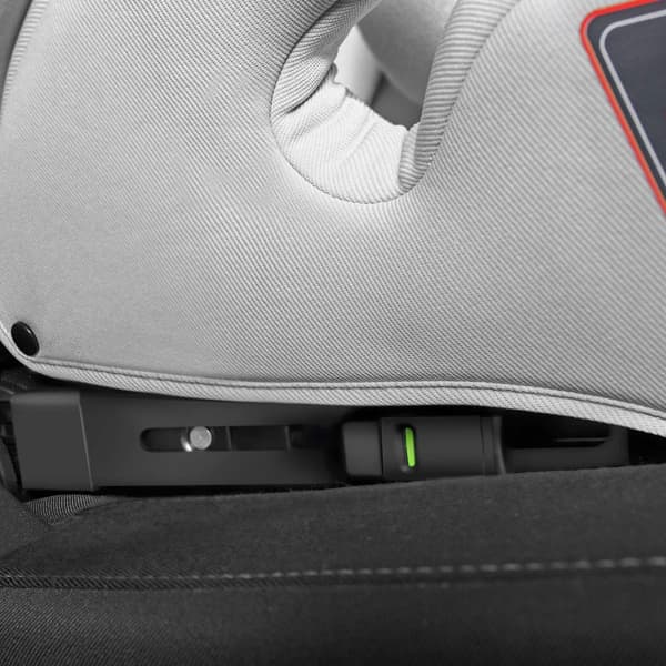 Autostol Levi, i-Size godkendelse, med ISOFIX - lysegrå