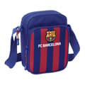 Miniatyrbild 1 av 3: Axelväska F.C. Barcelona 24/25 Rödbrun Marinblå 16 x 22 x 6 cm