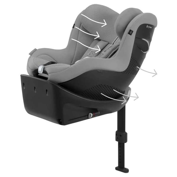 Cybex Sirona Gi I-size Plus Bilbarnstol Grå