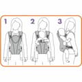 Pikkukuva 4 / 6: Vauvan kantoreppu Dreambaby Oxford Harmaa + 3 vuotta 15 kg