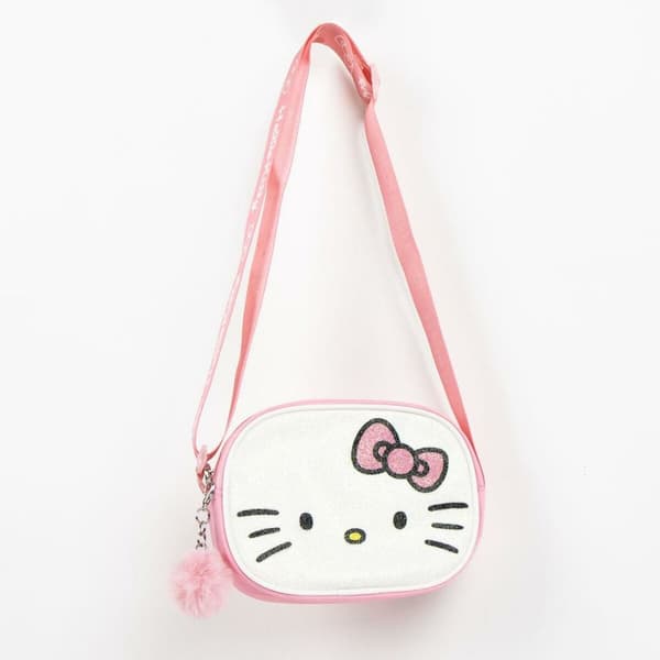 Axelväska Hello Kitty Rosa