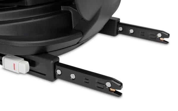 TURVAISTUIN RIO I-SIZE (40-105cm) 0-22KG - MUSTA