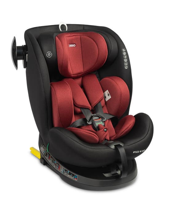 BILBARNSTOL COMMO I-SIZE (40-150) - BURGUNDY