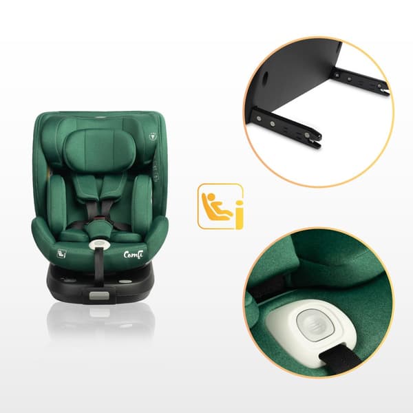 COMFI AUTOSTOL I-SIZE (40-150) - GRØN