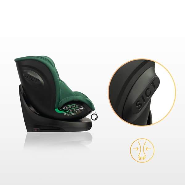 COMFI TURVAISTUIN I-SIZE (40-150) - PUNAINEN