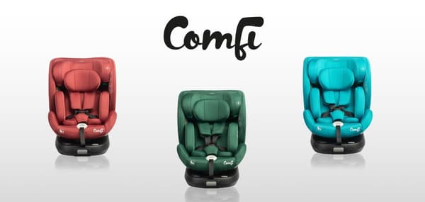COMFI TURVAISTUIN I-SIZE (40-150) - PUNAINEN