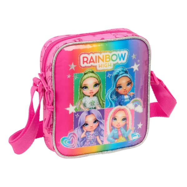 Axelväska Rainbow High Shine Multicolour 16 x 18 x 4 cm