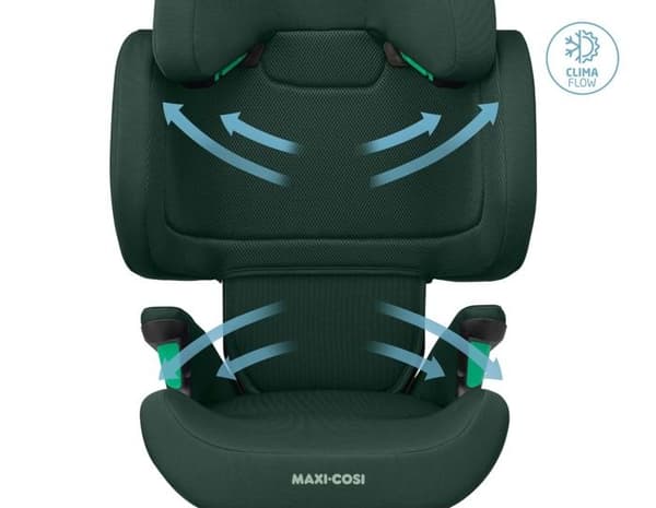 MAXI-COSI Bilbarnstol Rodifix R I-Size, Grupp 2/3, Lutbar, Isofix, Äkta Grön
