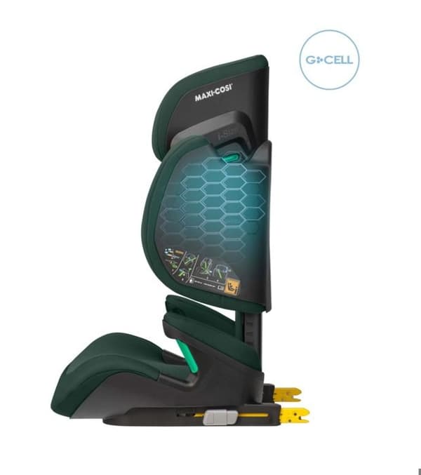 MAXI-COSI Bilbarnstol Rodifix R I-Size, Grupp 2/3, Lutbar, Isofix, Äkta Grön