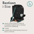 Miniatyrbild 4 av 6: Evolutiv bilstol 40-150 cm LIONELO Bastiaan i-Size - 360° svängbar bas - ISOFIX - 0-36 kg - Grupp 0/1/2/3 - Svart/Röd