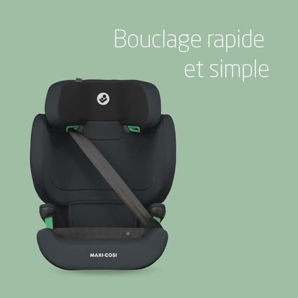 MAXI-COSI Rodifix M I-Size, Bilbarnstol Isofix Grupp 2/3, Bilstolshöjare, Evolutiv, från 15 till 36kg, från 3,5 till 12 år, Basic grey