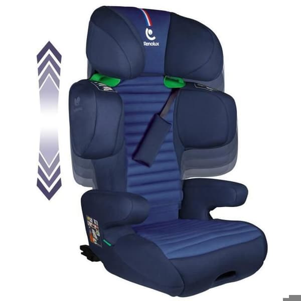 RENOLUX Isofix-upphöjare R129 100-150 cm Softness® RENOFIX² Ocean