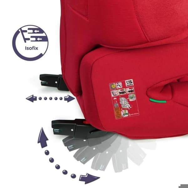 RENOLUX - Isofix Högsäte R129 Softness RENOFIX² - Passion
