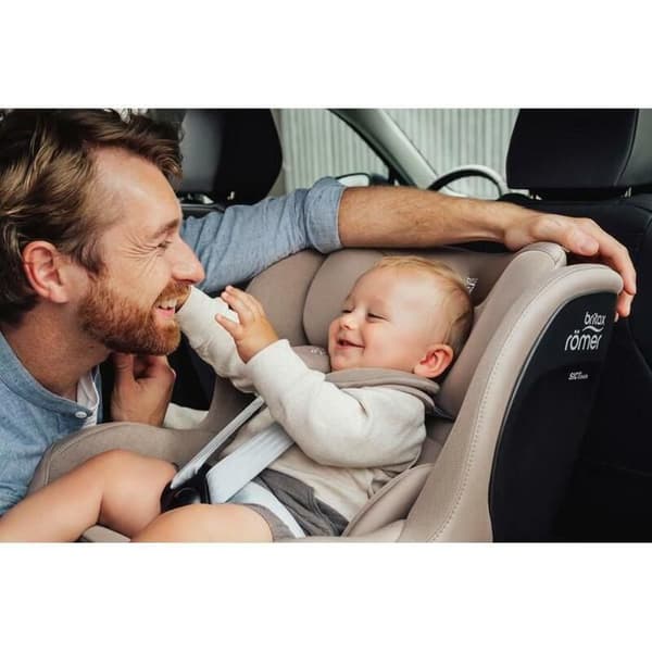 BRITAX RÖMER - Bilbarnstol Gr. 0+/1 DUALFIX PRO M Style - Damrosé
