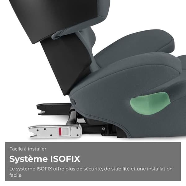 CYBEX Solution X i-Fix bilbältesstol - Cobblestone Grey