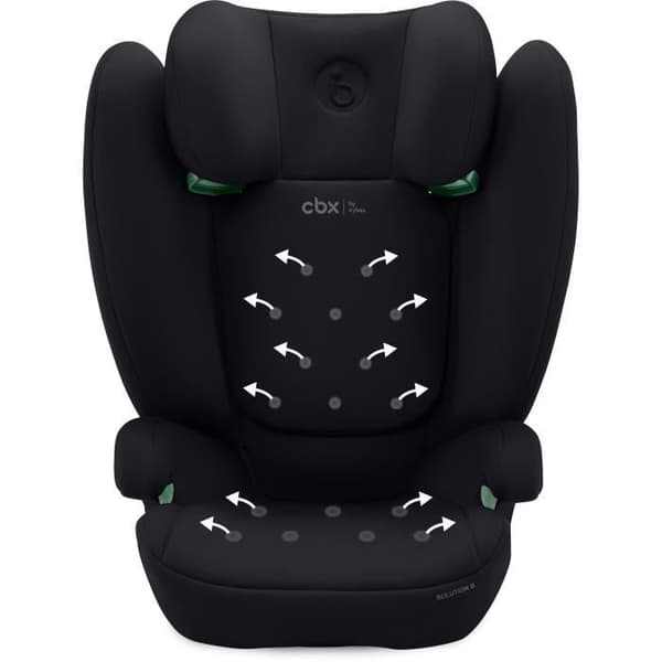 Auto Sep Solution B I -Fix Volcano Black Cybex - Grupp 2/3 - Svart