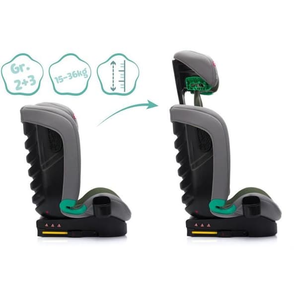 Fillikid Eli Pro Isofix i-size 100-150 cm vert