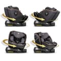 Miniatyrbillede 4 af 11: Nukido Prestige Line Autostol Sort/Grå 0-36kg ISOFIX