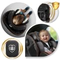 Miniatyrbillede 10 af 11: Nukido Prestige Line Autostol Sort/Grå 0-36kg ISOFIX