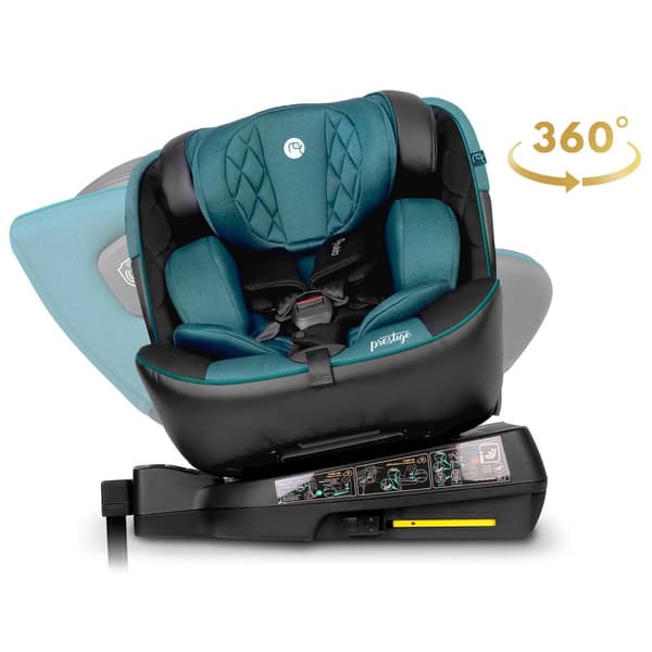Nukido Prestige Line turvaistuin musta/sininen 0-36kg ISOFIX