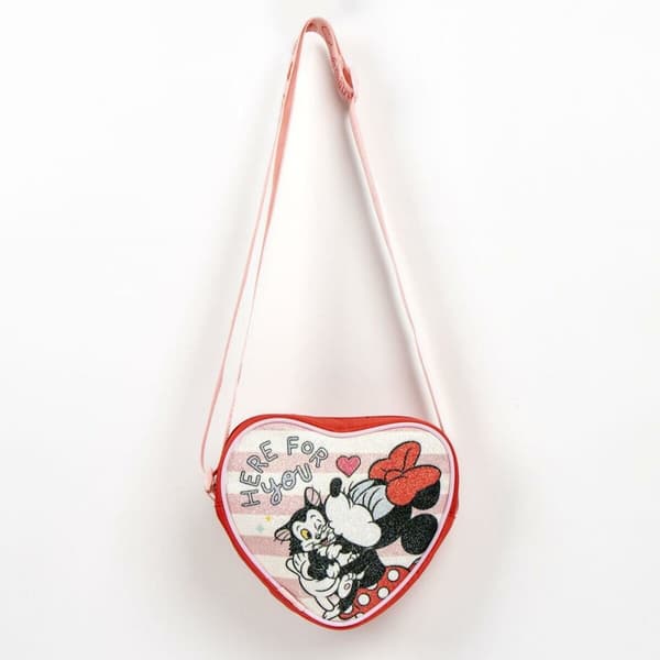 Olkalaukku Minnie Mouse Punainen 15,0 x 14,0 x 4,0 cm