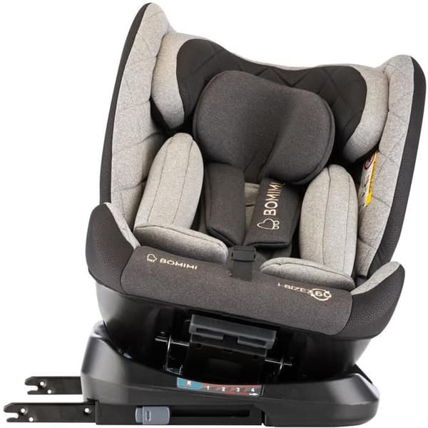 Bomimi Ideafix i-Size 360° 0-36 kg Metallisk Melange