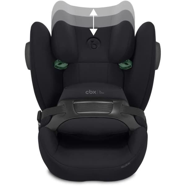 Bilstol - CYBEX - Pallas B3 i-Size Pure Black - Grupp 1/2/3 - Fällbar - Svart