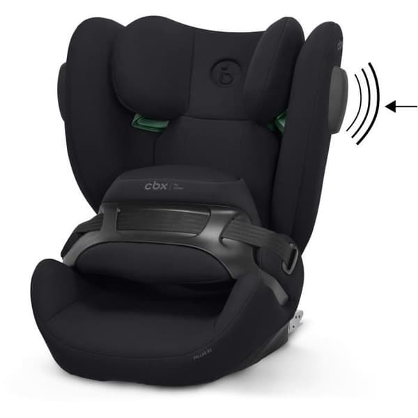 Bilstol - CYBEX - Pallas B3 i-Size Pure Black - Grupp 1/2/3 - Fällbar - Svart